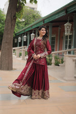 Load image into Gallery viewer, Ziya Rangoli Silk Kurti | Shoppers Trend
