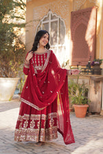 Load image into Gallery viewer, Kinjal Faux Blooming Anarkali | Shoppers Trend