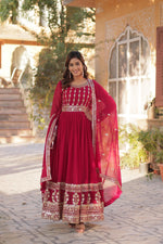 Load image into Gallery viewer, Kinjal Faux Blooming Anarkali | Shoppers Trend