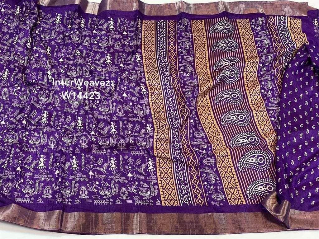 Ratan Dolla Cotton Silk Saree | Shoppers Trend