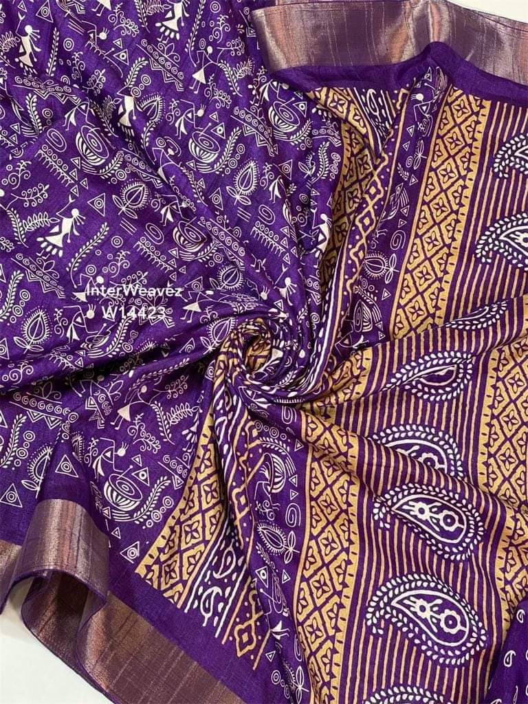 Ratan Dolla Cotton Silk Saree | Shoppers Trend