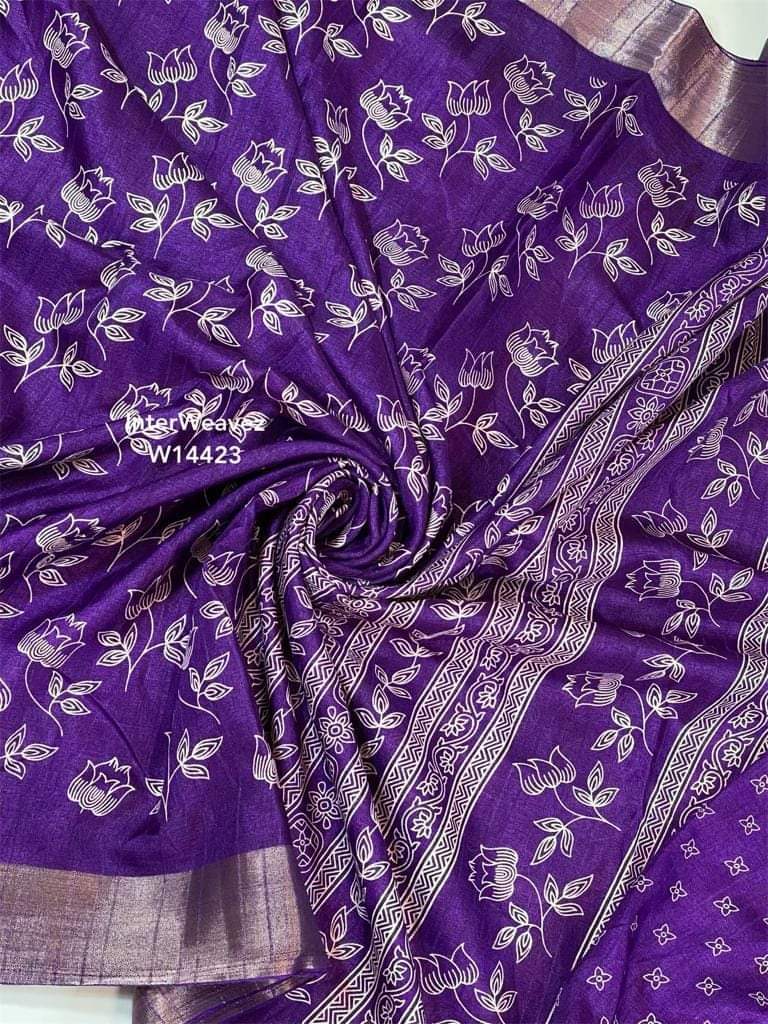 Ratan Dolla Cotton Silk Saree | Shoppers Trend