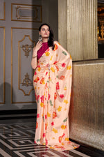 Load image into Gallery viewer, Tapti Satin Silk Saree | Shoppers Trend