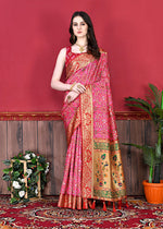 Load image into Gallery viewer, Harshita Soft Patola Silk Saree | Shoppers Trend
