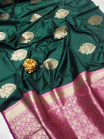 Load image into Gallery viewer, Laxmi Lichi Silk Saree | Shoppers Trend
