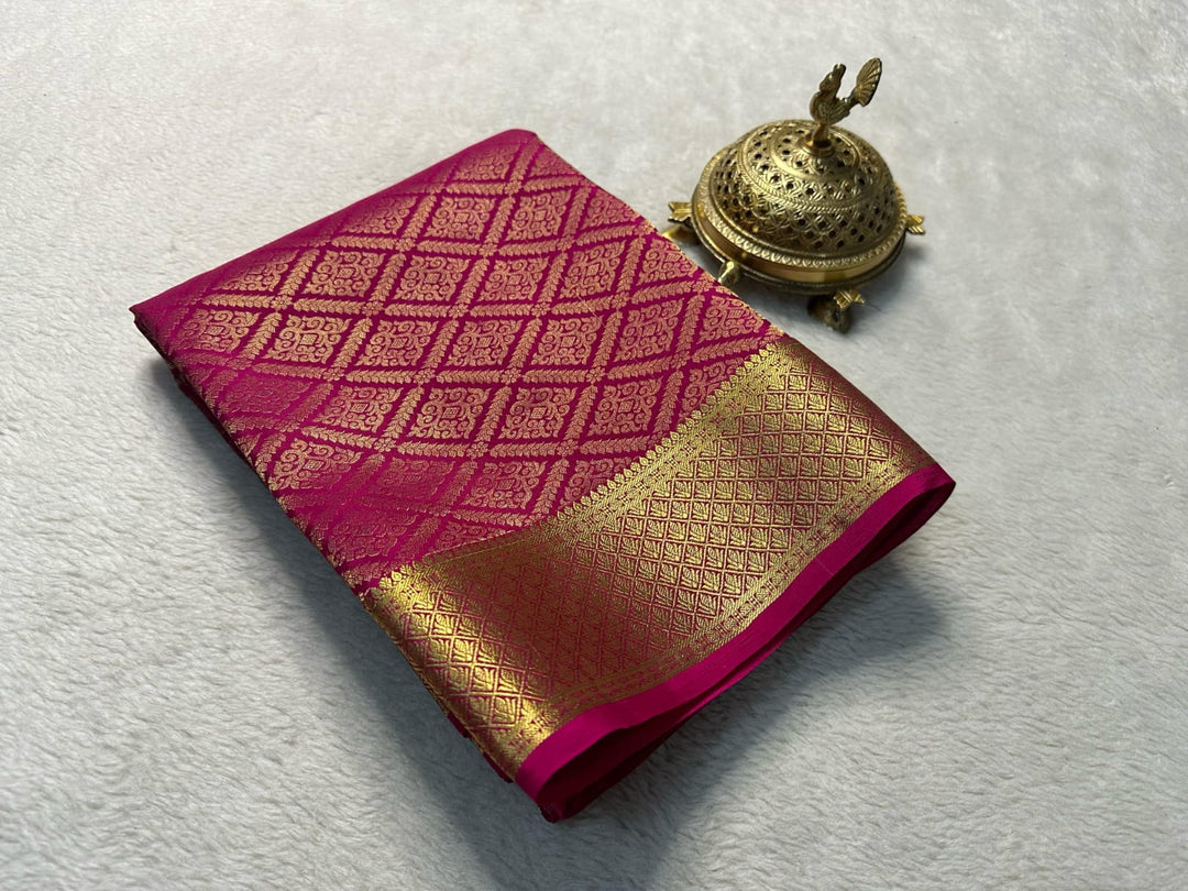 Rutvi Mysore Silk Saree | Shoppers Trend