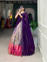 Load image into Gallery viewer, Payal Kanjivaram Half Saree / Langa Davani | Shoppers Trend