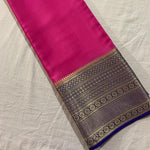 Load image into Gallery viewer, Rani Semi-Mysore Silk Saree Online Price . This Semi-Mysore Silk Saree Traditional Look For Weddings and Birth Day Celebration Saree look All Of Fine Price under 999 .