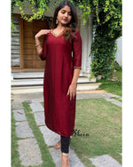 Load image into Gallery viewer, MEHBOOBA (KURTI) - Premium KURTI from shoppers trend - Just Rs. 499! Shop now at shoppers trend