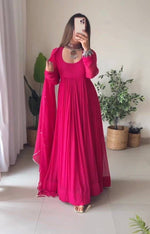 Load image into Gallery viewer, COTTON CANDY (ANARKALI) - Premium Anarkali from shoppers trend - Just Rs. 599! Shop now at shoppers trend
