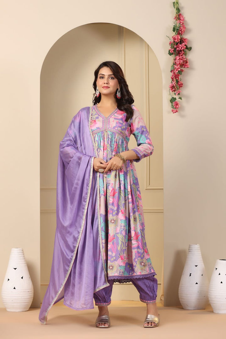 ADORE YOURSELF (ANARKALI) - Premium Anarkali from shoppers trend - Just Rs. 999! Shop now at shoppers trend