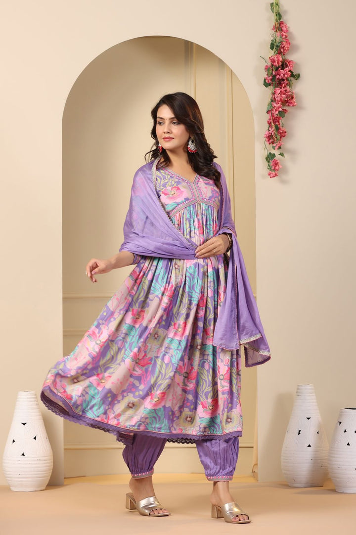 ADORE YOURSELF (ANARKALI) - Premium Anarkali from shoppers trend - Just Rs. 999! Shop now at shoppers trend