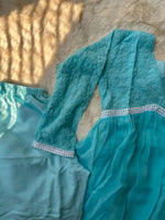 Load image into Gallery viewer, AUTHENTIC BLUE (ANARKALI) - Premium Anarkali from shoppers trend - Just Rs. 899! Shop now at shoppers trend