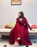 Load image into Gallery viewer, NADAN E ISHQ (ANARKALI) - Premium Anarkali from shoppers trend - Just Rs. 699! Shop now at shoppers trend