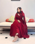 Load image into Gallery viewer, ROSE IN MY POCKET (ANARKALI) - Premium Anarkali from shoppers trend - Just Rs. 699! Shop now at shoppers trend