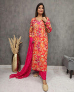 Load image into Gallery viewer, CROSS MY HEART (ANARKALI) - Premium Anarkali from shoppers trend - Just Rs. 1099! Shop now at shoppers trend