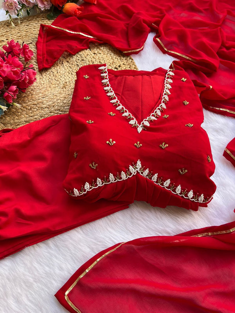 JINGLE BELLS (3 PCS SET) - Premium Anarkali from shoppers trend - Just Rs. 999! Shop now at shoppers trend