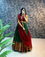 Load image into Gallery viewer, SKY TO THE FOREST (ANARKALI) - Premium Anarkali from shoppers trend - Just Rs. 1099! Shop now at shoppers trend