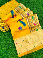 Load image into Gallery viewer, Khusali Soft Silk Saree | Shoppers Trend