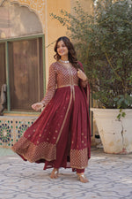 Load image into Gallery viewer, Priyanka Faux Georgette Anarkali | Shoppers Trend