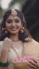 Load and play video in Gallery viewer, Flower Of Festival ( Onam Saree )