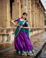 Load image into Gallery viewer, Radha Krishn dhavani set (fully stiched ) - Premium DHAVANI from shoppers trend - Just Rs. 999! Shop now at shoppers trend
