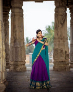 Load image into Gallery viewer, Radha Krishn dhavani set (fully stiched ) - Premium DHAVANI from shoppers trend - Just Rs. 999! Shop now at shoppers trend
