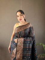 Load image into Gallery viewer, Goral Silk Saree | Shoppers Trend
