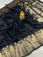Load image into Gallery viewer, Deni Soft Silk Saree | Shoppers Trend

