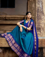 Load image into Gallery viewer, Premalu Dhavani set (fully stiched ) - Premium DHAVANI from shoppers trend - Just Rs. 999! Shop now at shoppers trend
