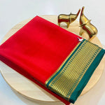 Load image into Gallery viewer, Shop Bridal Red Silk Saree Online , Elegant Red Kanchipuram Saree for Weddings , Buy Festive Wear Red Georgette Saree , Traditional Red Banarasi Saree with Zari Work , Designer Red Mysore Silk Saree for Women .
