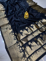 Load image into Gallery viewer, Deni Soft Silk Saree | Shoppers Trend
