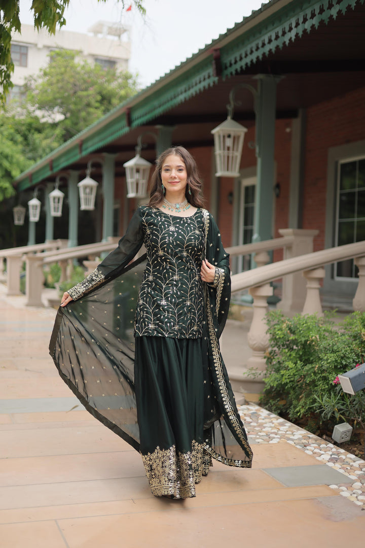 Ziya Rangoli Silk Kurti | Shoppers Trend