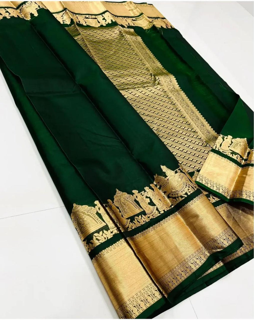 Sonali Soft Lichi Silk Saree | Shoppers Trend