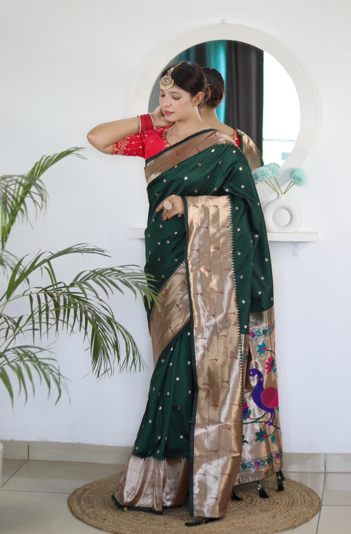Radhi Soft Pethani Silk Saree | Shoppers Trend