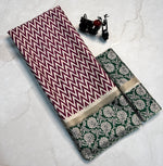Load image into Gallery viewer, Aarini Mul Mul Cotton Saree | Shoppers Trend

