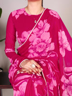Load image into Gallery viewer, Radhika Chiffon Saree | Shoppers Trend
