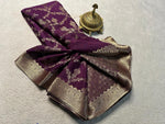 Load image into Gallery viewer, Dark Rani Color Mysore Silk Saree With Price and Online Shopping Price Under 1500 . this Product Very Smooth and Best Rich Fabric . this Fabric Most Mysore Silk saree Famous Soft and Smooth fabric . this Fabric Mysore Silk Sarees For Weddings . Tradition look for 2024-25 .
