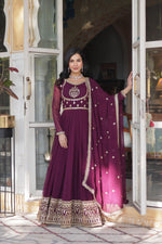 Load image into Gallery viewer, Minaxi Faux Blooming Georgette Anarkali | Shoppers Trend
