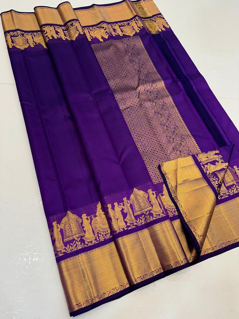 Dark Rani Soft Lichi Silk Sarees With Price and Shopping Best Low Prices Under 1000 . Dark Rani Fully Lichi Silk Saree Work Jacquard Work and Zari Weaving Work and Heavy (Rich) & Premium fully Jacquard Work . This Saree Woman Fine and Super Collection. Traditional look 2024-25 . 