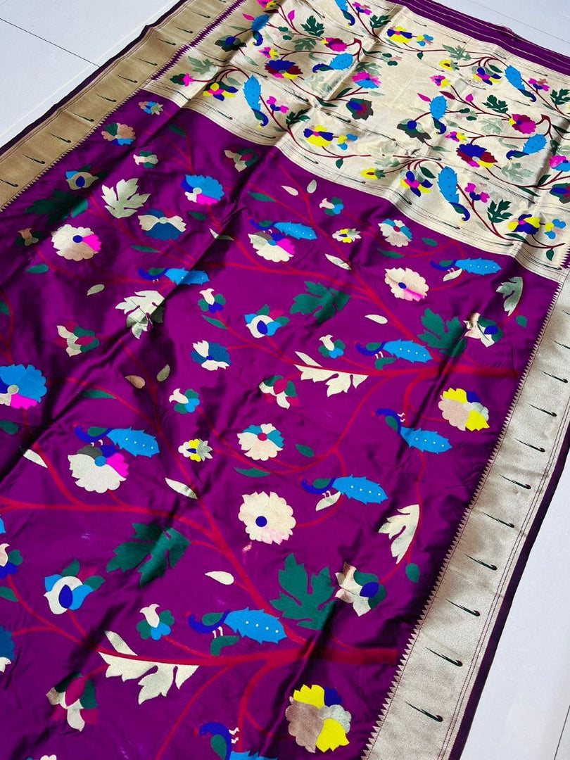 Chandani Soft Silk Saree | Shoppers Trend