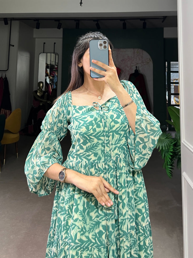 Pooja Georgette Dress | Shoppers Trend