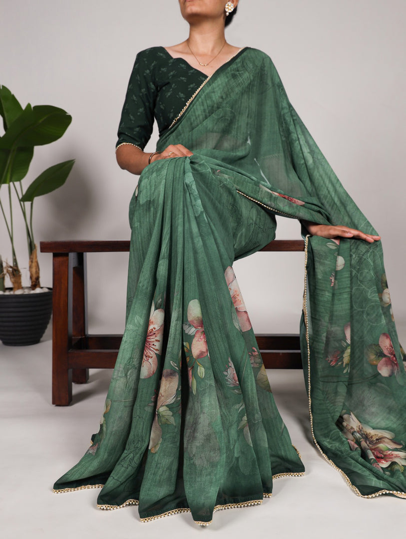 Dark Sky and Rama Color Mul mul Cotton Sarees Price and Online Shopping Price Under 1000 . This Fabric Nice Elegant Mul Mul Cotton Saree With Floral Print With Lace Border – A Perfect Blend of Tradition & Comfort and Traditional Dark Sky Or Rama Cotton Saree With Gold Border and Buy Dark Pink Mulmul Cotton Saree With Intricate Floral Print With Lace Border . 