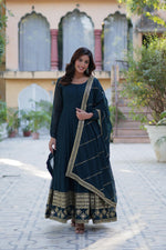 Load image into Gallery viewer, Shilpa Faux Blooming Anarkali | Shoppers Trend
