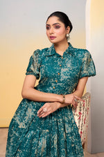 Load image into Gallery viewer, Tanishq Tabby Silk Dress | Shoppers Trend
