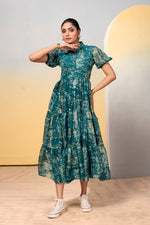 Load image into Gallery viewer, Tanishq Tabby Silk Dress | Shoppers Trend

