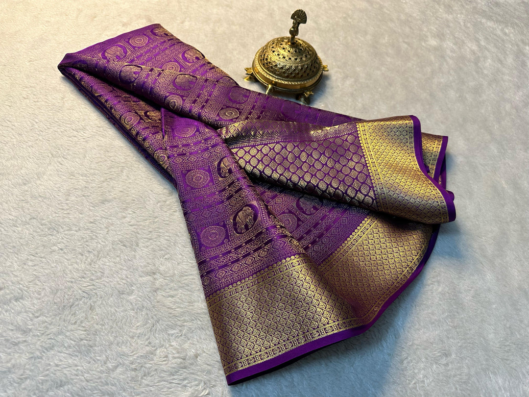 Dark wine Mysore silk saree , Wine color zari weaving silk saree , Bridal dark wine silk saree , Elegant dark wine festive saree , Deep wine Mysore saree with blouse , Zari border saree in wine shade , Traditional wine silk saree , Dark wine saree for wedding function , 
Party wear silk saree in wine color ,
Dark wine ethnic wear saree , Mysore silk saree deep wine tone , 
Rich wine colored silk saree , Wine color soft silk saree , Royal wine Mysore saree design , Luxurious wine zari saree for women . 