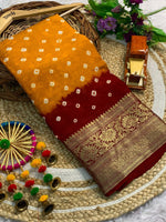 Load image into Gallery viewer, Bhumi Cotton Silk Saree | Shoppers Trend
