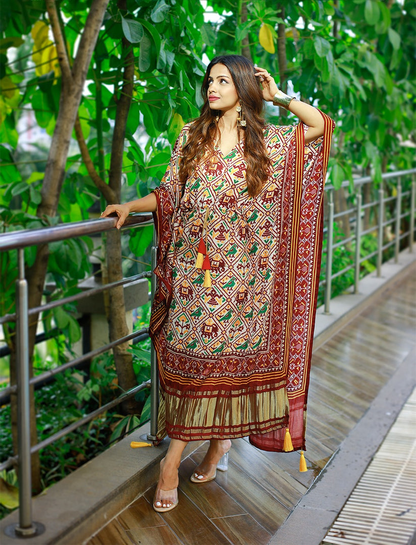 Sneha Pure Gaji Silk Dress | Shoppers Trend