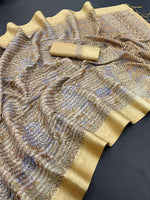 Load image into Gallery viewer, Sajan Pure Kanjivaram Zari Silk Saree | Shoppers Trend
